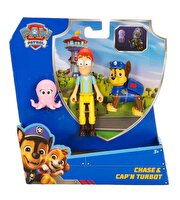 Paw Patrol 3’lü Figür Seti Chase ve Cap'N Turbo