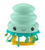Fisher Price Deniz Dostları 2'si 1 Arada Silikon Çıngırak Jellyfish JHB57