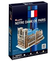 Cubic Fun 3D Puzzle 40 Parça Notre Dame Kilisesi Fransa