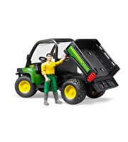 Bruder John Deere Gator 855D ve Bworld Adam