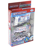 Mega Metal Ambulans Seti 5 Parça