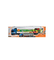 Express Wheels Transporter Die Cast Konteyner Kamyonu Mavi