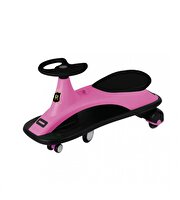 Sesli ve Işıklı Royal Swing Car Pembe