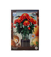 Mega Blok Çiçek Lantana (Çalı Minesi) 1615 Parça