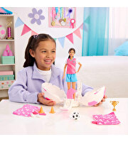 Barbie Team Barbie Roll & Reveal  Futbolcu Bebek ve Aksesuarları JMK20