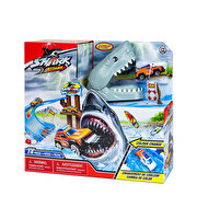 Express Wheels Renk Değiştiren Arabalı Köpekbalığı Saldırısı Oyun Seti