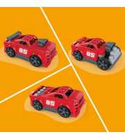 MEGA Bloks 3'ü 1 Arada Yarış Arabası Yapım Seti 26 Parça
