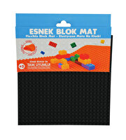 Esnek Blok Zemin 20x20 Cm Siyah