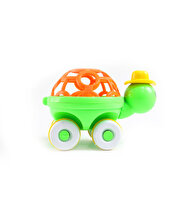 Sevimli Kaplumbağa Çıngıraklı Top Turuncu