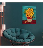 OKTO Sunflowers 3D Duyusal Sanat Seti