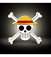 One Piece Skull Lamp Figür