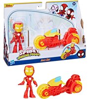 Spider And His Amazing Friends Motosiklet ve Figür İron Man F9346