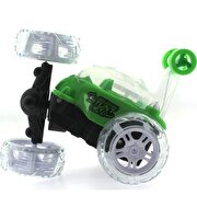 Zıppır Kumandalı Akrobat Araba Yeşil
