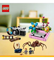 LEGO 3’lü Özel Set Paketi Retro Kamera + Çiçekli Daktilo + Harry Potter Aragog Macerası Seti