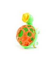 Sevimli Kaplumbağa Çıngıraklı Top Turuncu