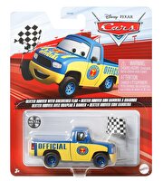Cars 3 Tekli Karakter Araçlar Dexter Hoover With Checkered Flag HFB60