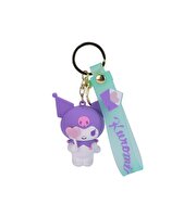 Hello Kitty ve Arkadaşları Anahtarlık CDU8 Kuromi