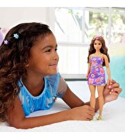 Barbie Büyüleyici Parti Bebekleri Çiçekli Elbiseli Bebek JJN57