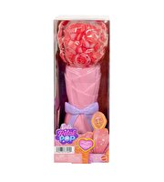 Barbie Petal Pop Gül Elbiseli Bebek JMF59