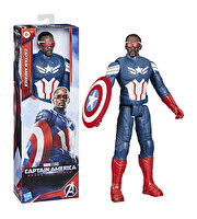 Marvel Studios Titan Hero Serisi Captain America Aksiyon Figürü 30 Cm