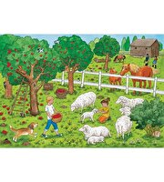 Ravensburger Puzzle 2x20 Çiftlikte Bir Gün