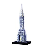 Chrysler Binası-Night Puzzle 3D 216 Parça