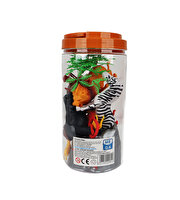 Vahşi Hayvanları Tüpte 6'lı Hayvan Oyun Seti