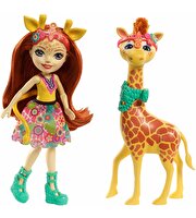 Enchantimals Bebekleri ve Hayvan Arkadaşları Gillian Giraffe ve Pawl FKY74
