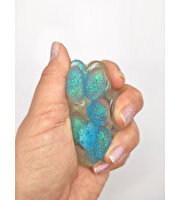 Işıklı Şeffaf Pati Squishy