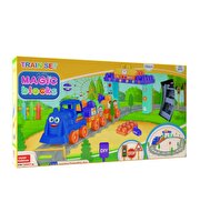Magic Blok 62 Parçalı Tren Seti̇