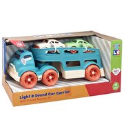 Let's Be Child Işıklı ve Sesli Taşıyıcı Tır 3 Parça Mavi