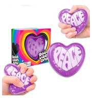 Kalp Şeklinde Slow Rebound Squishy Stres Topu