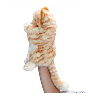 Hansa Creations Ginger Cat El Kuklası Peluş 30 Cm
