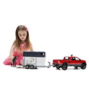Bruder Ram 2500 Pickup ve Atıyla Beraber Nakil Römorku
