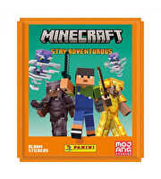 Panini Minecraft Stay Adventurous Çıkartma Paketi