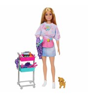 Barbie Malibu Stilist Bebek Oyun Seti HNK95
