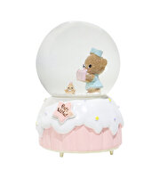 Doğum Günü Temalı Işıklı Müzikli Kar Küresi