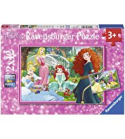 Ravensburger 2x12 Parça Puzzle Disney Prenseslerin Dünyası