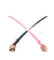 3D Geri Çekilebilir Samuray Kılıcı Siyah