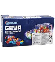 Off Road Işıklı Sesli Araba C-1A Kırmızı