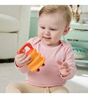 Fisher Price Deniz Dostları 2'si 1 Arada Silikon Çıngırak Crab JHB55