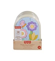 Fisher Price Ahşap Çiçek Yapboz Blokları HXT97