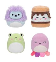 Squishmallows Micromallows 4’lü Peluş Seti