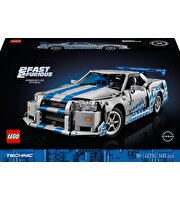 LEGO Technic Daha Hızlı Daha Öfkeli Nissan Skyline GT-R (R34) Araba 42210