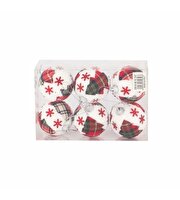 Yılbaşı Ağaç Süsü 6'lı Paket