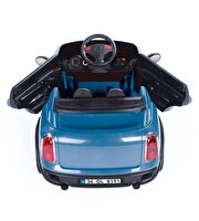Dolu Oyuncak Ride On Kumandalı 12 Volt Akülü Araba Mavi
