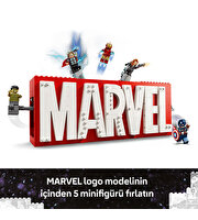 LEGO MARVEL Logosu ve Mini Figürleri 76313
