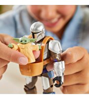 Star Wars Mixmashers Deluxe Fi̇gür The Mandalorian and Grogu