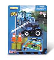 Mi̇ni̇ Work Machi̇nes Traktör Oyun Seti̇ New Holland