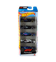 Hot Wheels Formula 1 5'li Araba Seti JLN11